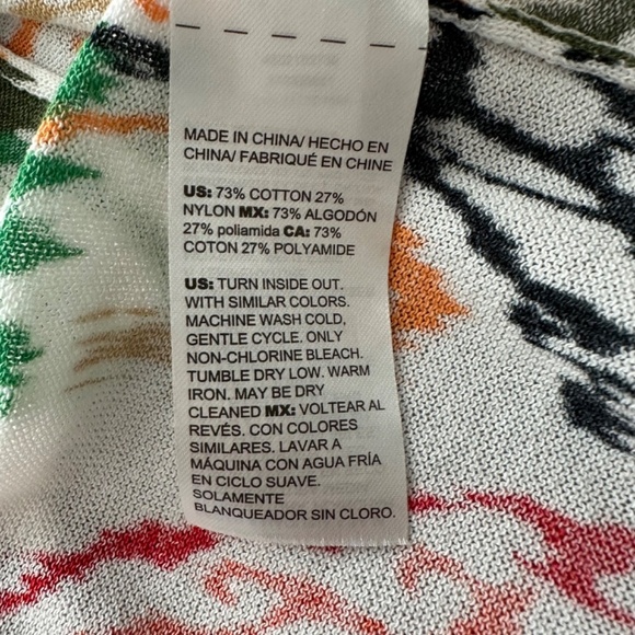 Chico's Open Short Cardigan Women's Size 3 US XL Coastal Summer Spring - Picture 12 of 15